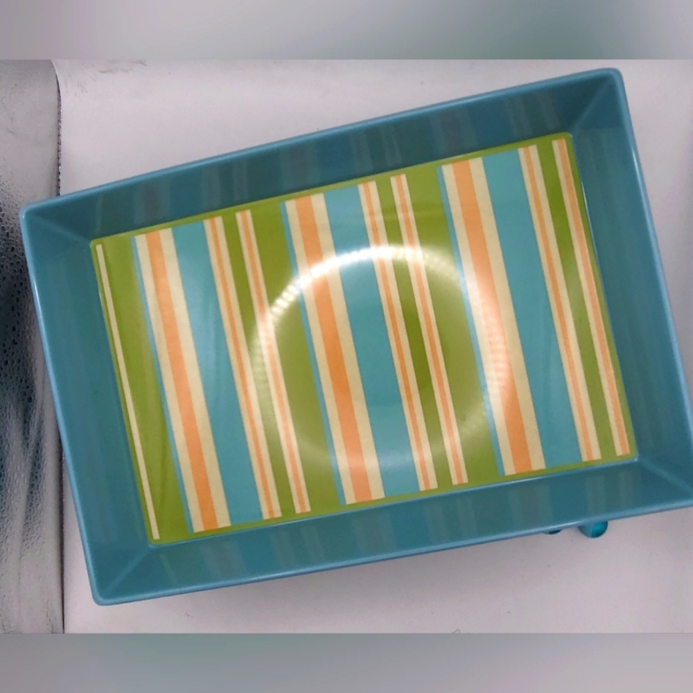 12"  Colorful Acrylic Party Platter